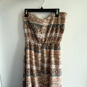 Bohemian mini dress